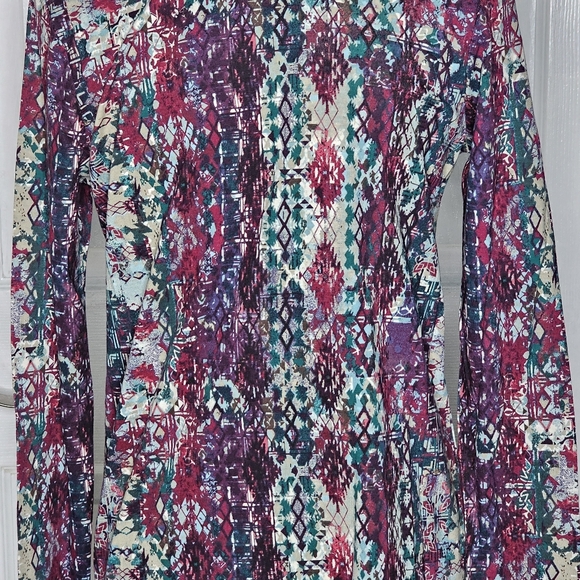 J. Jill Tunic Top XS Fig Teal - Picture 8 of 13